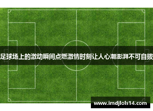 足球场上的激动瞬间点燃激情时刻让人心潮澎湃不可自拔